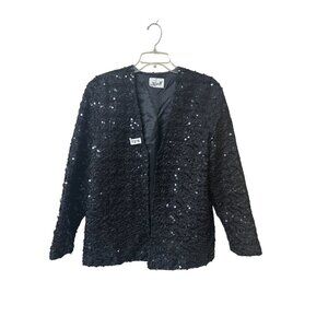 Miss H vintage small sequins blazer